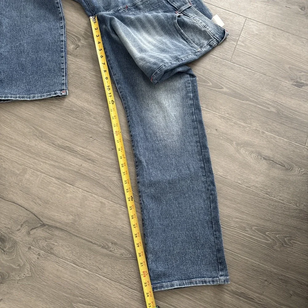 True Religion Ricky Relaxed Straight Jeans Mens 38 L34 Designer Denim NWOT